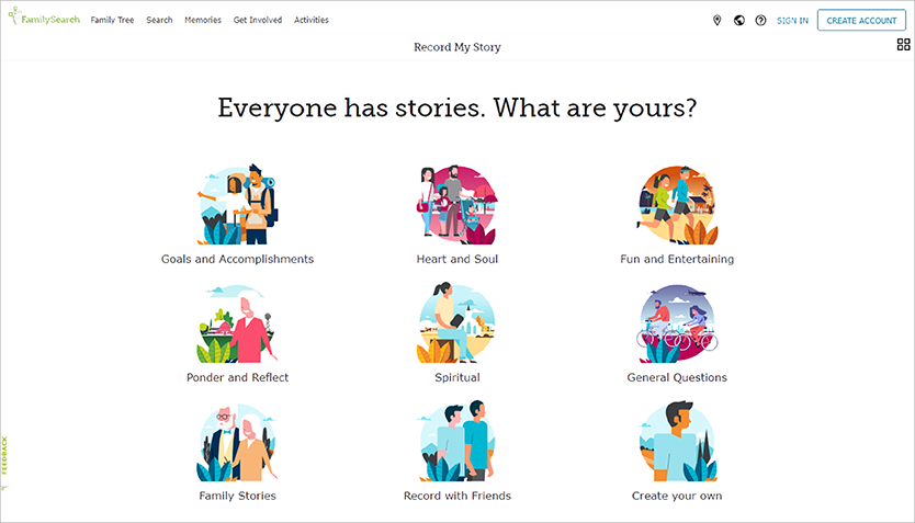 What Are Your&nbsp;Stories?