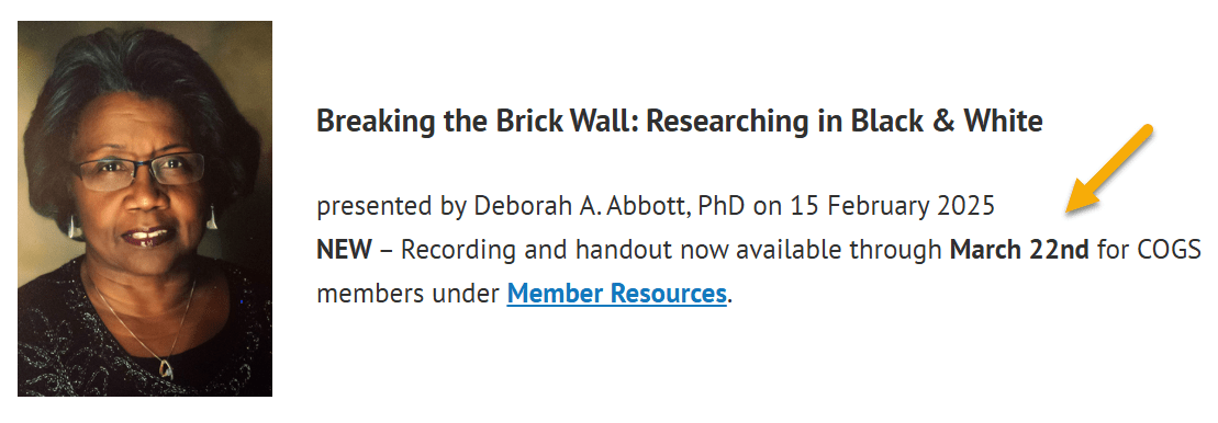Breaking the Brick Wall: Researching in Black &&nbsp;White